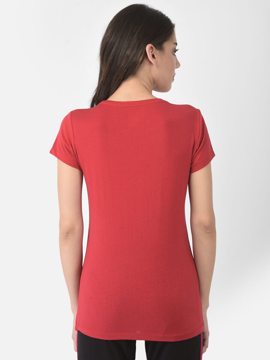 Softline Round Neck Stretch Women's Tees | 95% cotton and 5% spandex | Comfortable and Trendy