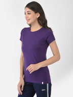 Softline Round Neck Stretch Women's Tees | 95% cotton and 5% spandex | Comfortable and Trendy