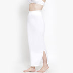 Softline Women's Saree Shapewear in polyamide and Elastane Fabric with an Elastic Waistband and Compressed Thigh Design