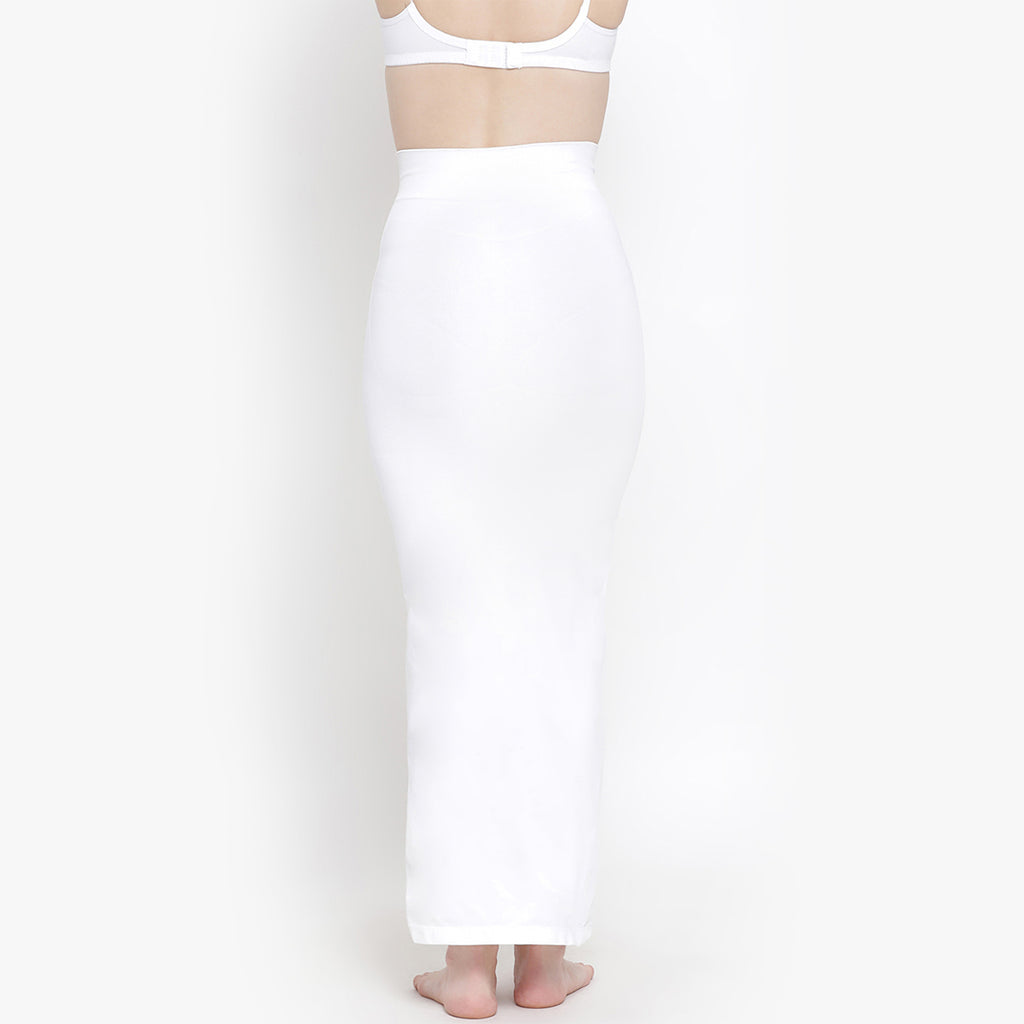 Softline Women's Saree Shapewear in polyamide and Elastane Fabric with an Elastic Waistband and Compressed Thigh Design