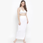 Softline Women's Saree Shapewear in polyamide and Elastane Fabric with an Elastic Waistband and Compressed Thigh Design