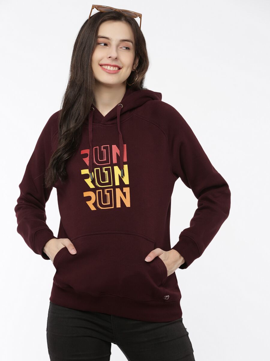 Softline SL3003 Women's Printed Hoodie Pack Of 1
