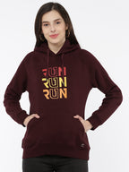 Softline SL3003 Women's Printed Hoodie Pack Of 1