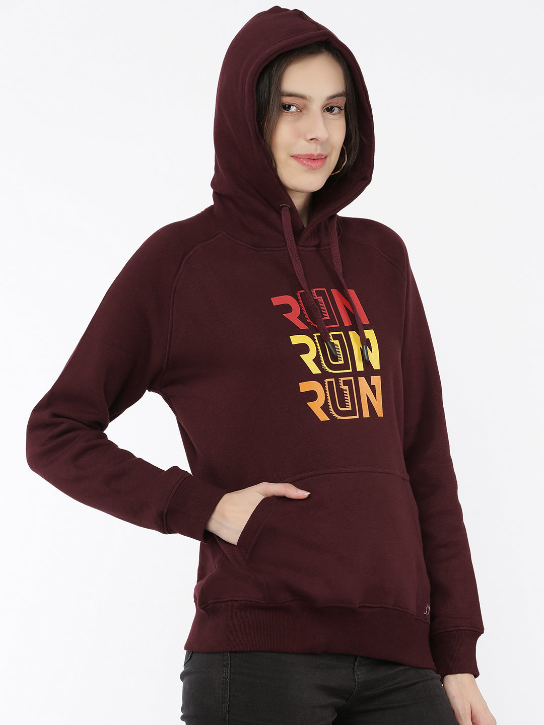 Softline SL3003 Women's Printed Hoodie Pack Of 1