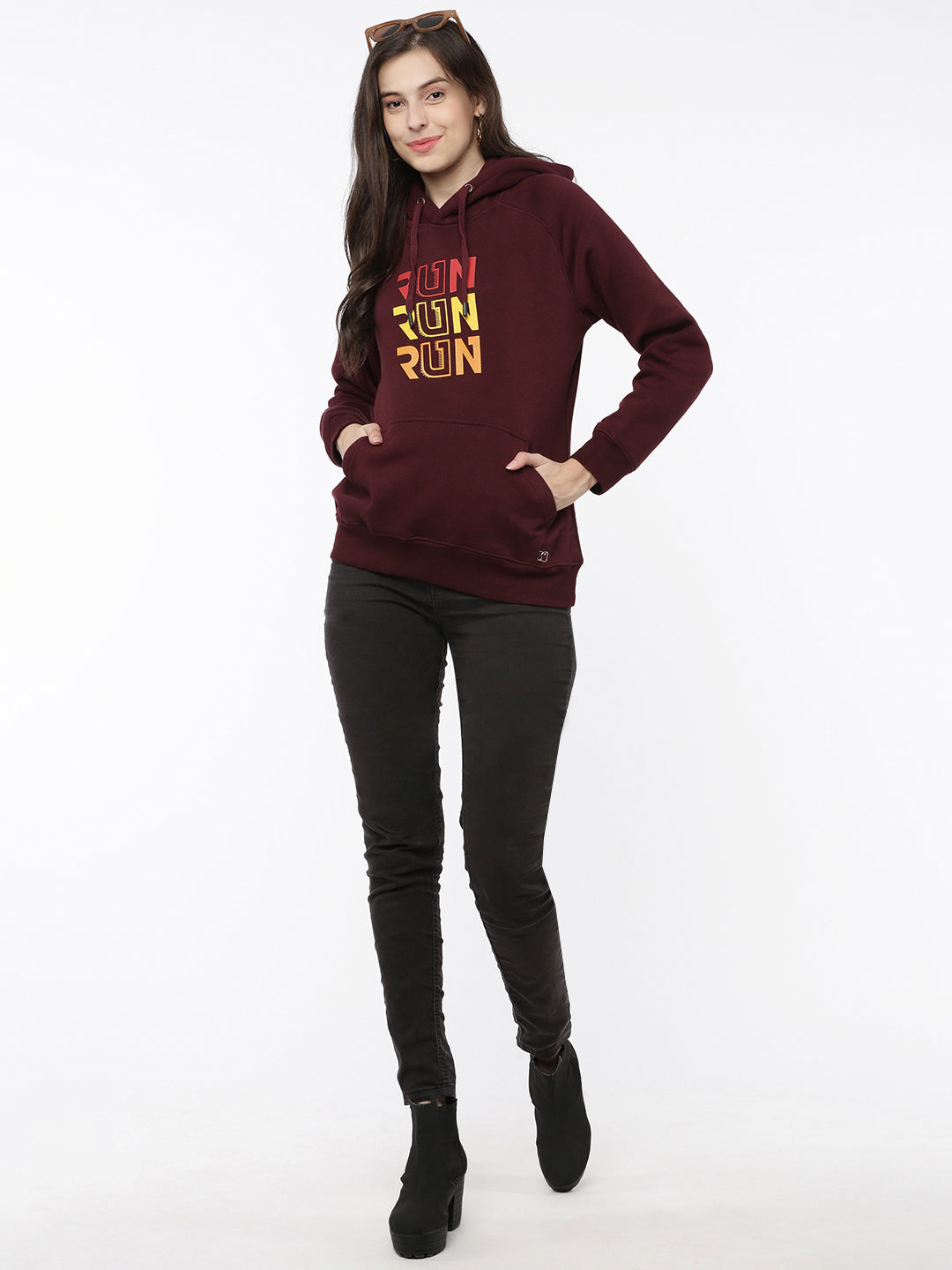 Softline SL3003 Women's Printed Hoodie Pack Of 1
