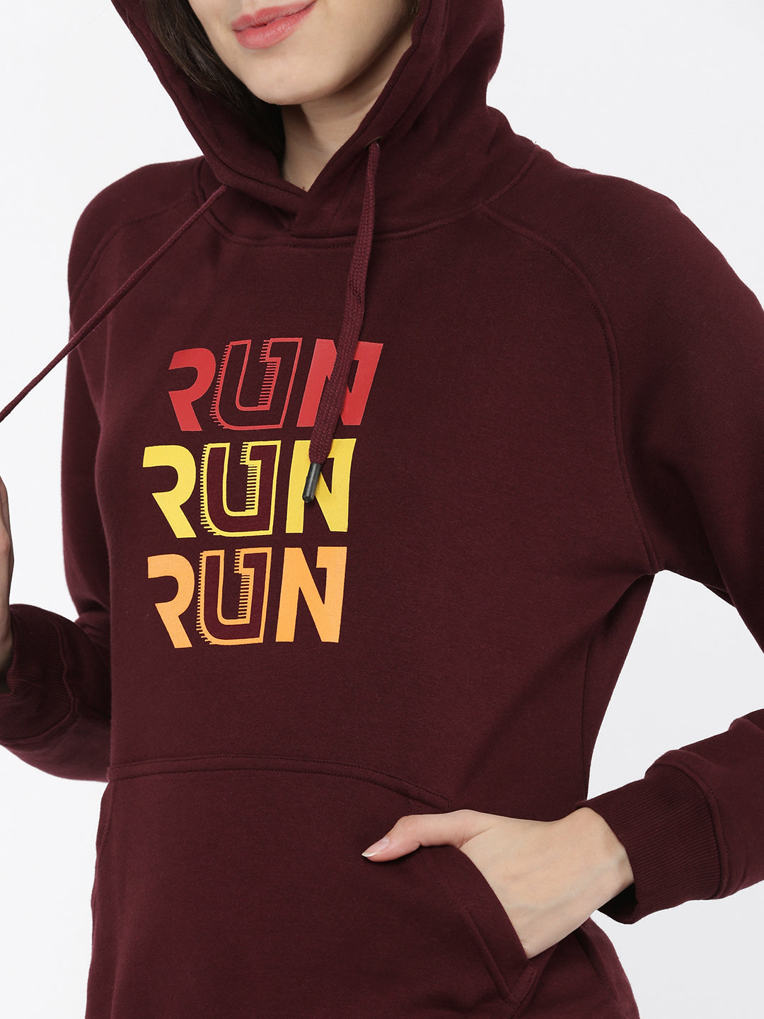 Softline SL3003 Women's Printed Hoodie Pack Of 1