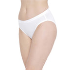 Softline 113 Plain High Rise Inner Elastic Panty Assorted Colour Pack Of 2
