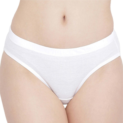 Softline 113 Plain High Rise Inner Elastic Panty Assorted Colour Pack Of 2