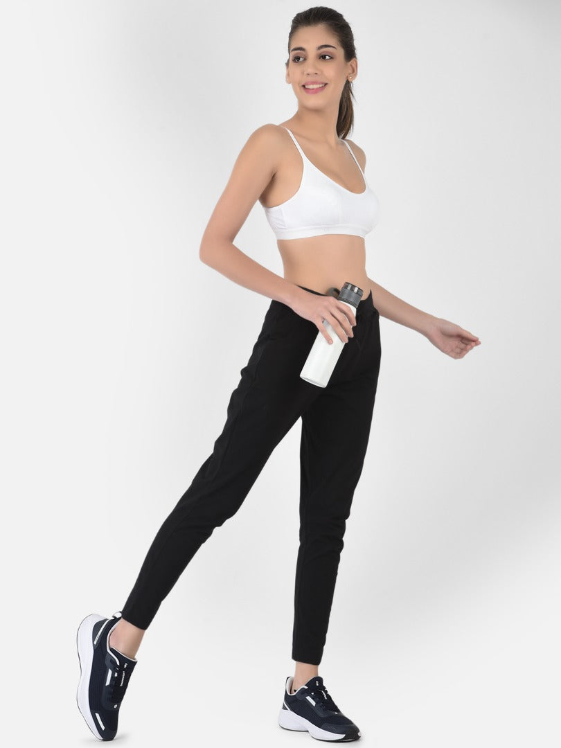 Softline Women's Non Padded Wire Free Sports Bra in 100% Cotton Fabric with Full Cup Coverage, Double Layered Cups, and Slip On Design (1063)