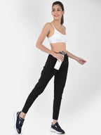 Softline Women's Non Padded Wire Free Sports Bra in 100% Cotton Fabric with Full Cup Coverage, Double Layered Cups, and Slip On Design (1063)