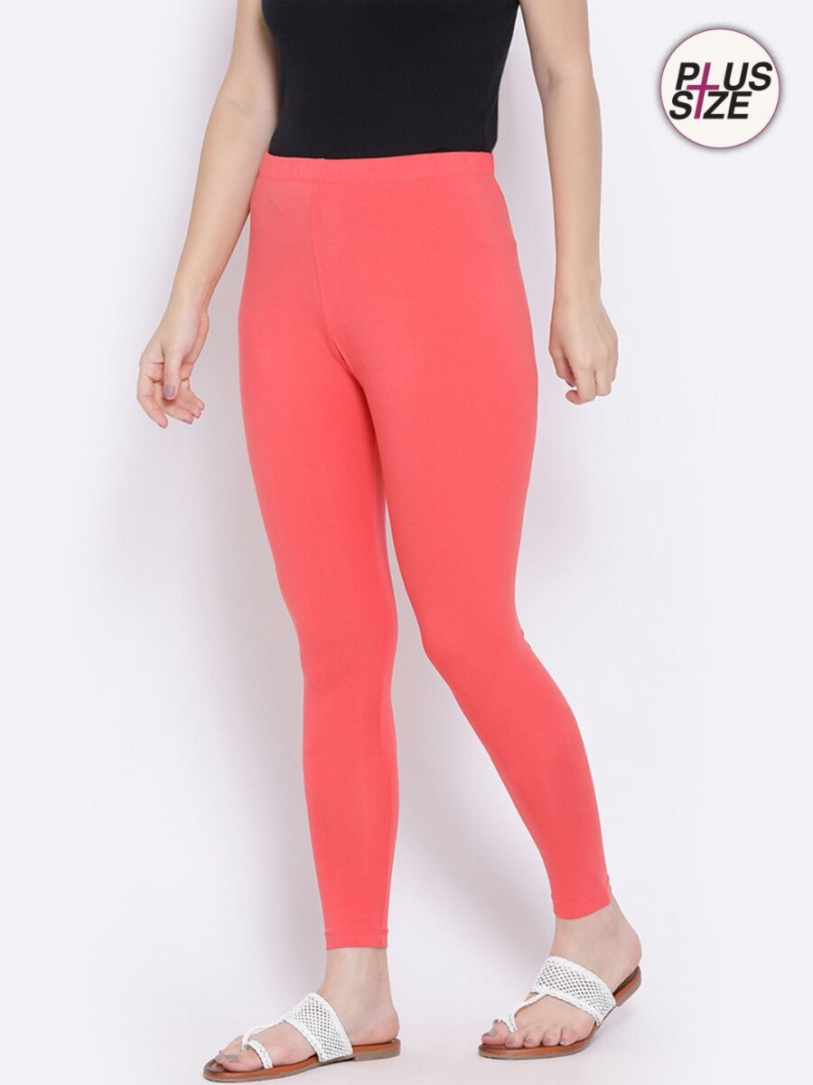 Softline 1006 Ankle Leggings  Plus Size Pack Of 1