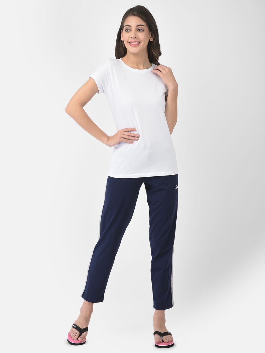 Softline Round Neck Stretch Women's Tees | 95% cotton and 5% spandex | Comfortable and Trendy