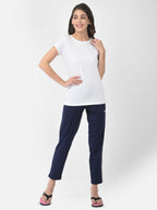 Softline Round Neck Stretch Women's Tees | 95% cotton and 5% spandex | Comfortable and Trendy