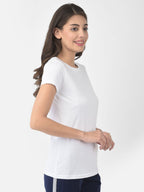 Softline Round Neck Stretch Women's Tees | 95% cotton and 5% spandex | Comfortable and Trendy