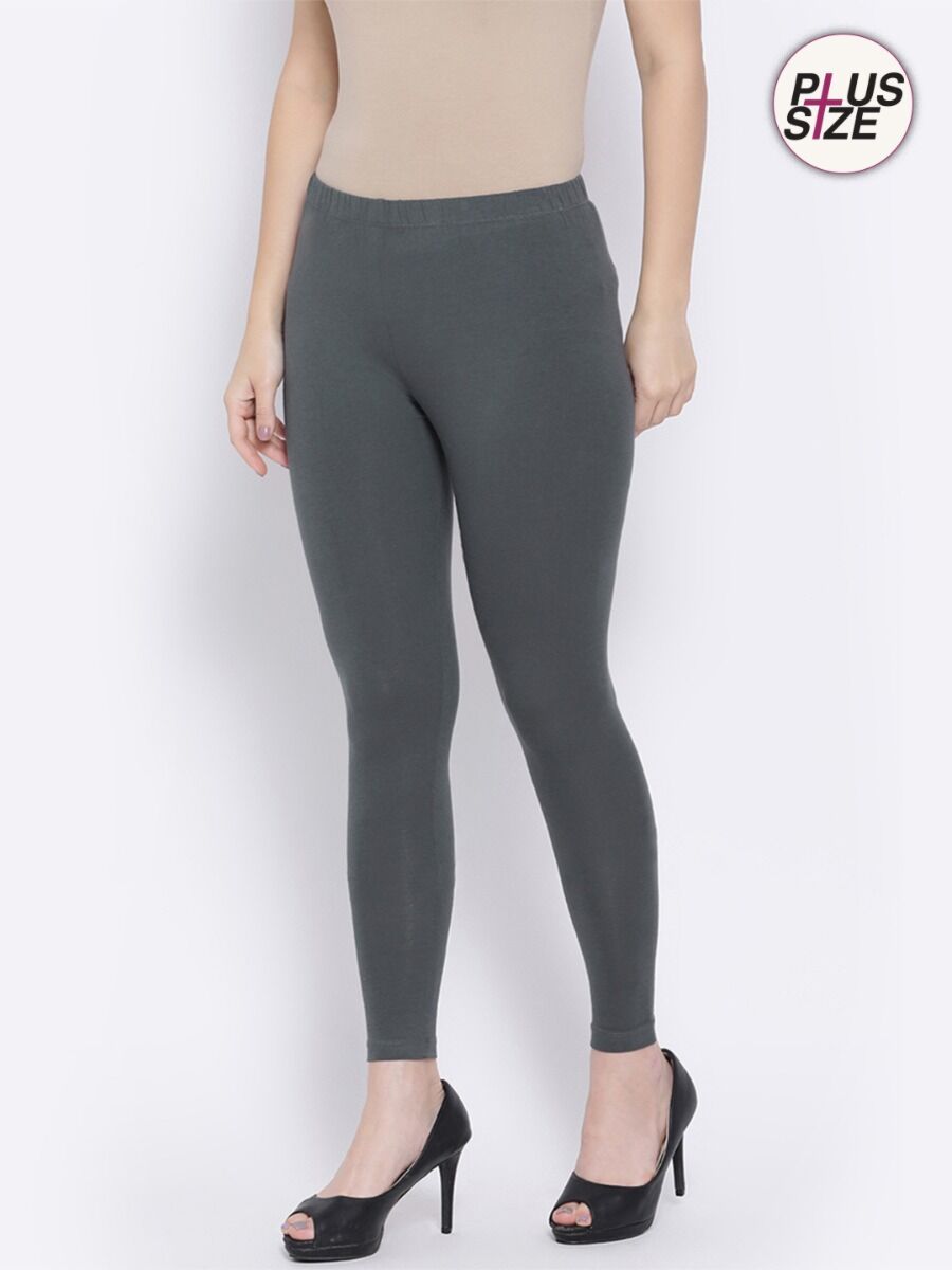 Softline 1006 Ankle Leggings  Plus Size Pack Of 1
