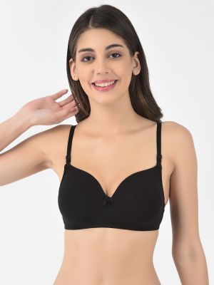 Softline Butterfly Women's Cotton Chicken Full Coverage Bra – Online  Shopping site in India