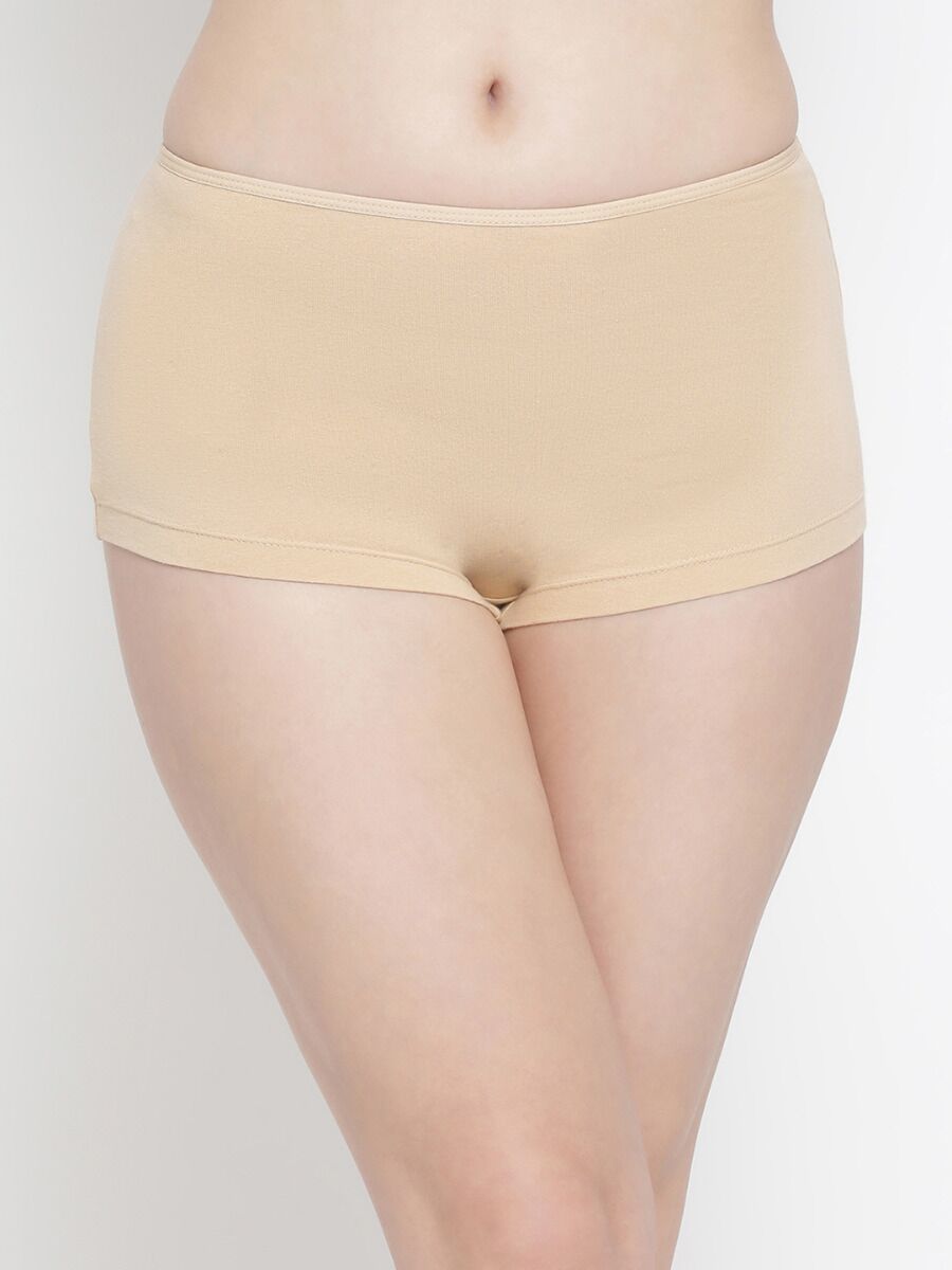 Softline 123 Outer Elastic Boyleg Shorts Assorted Colour Pack Of 2