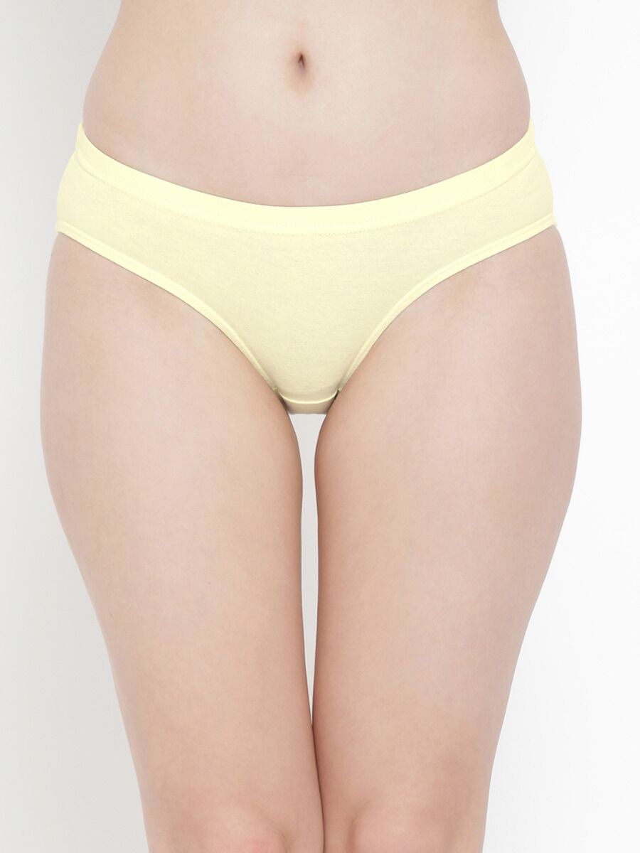 Softline 8300 Plain Light Inner Elastic Panty Assorted Print Pack Of 3