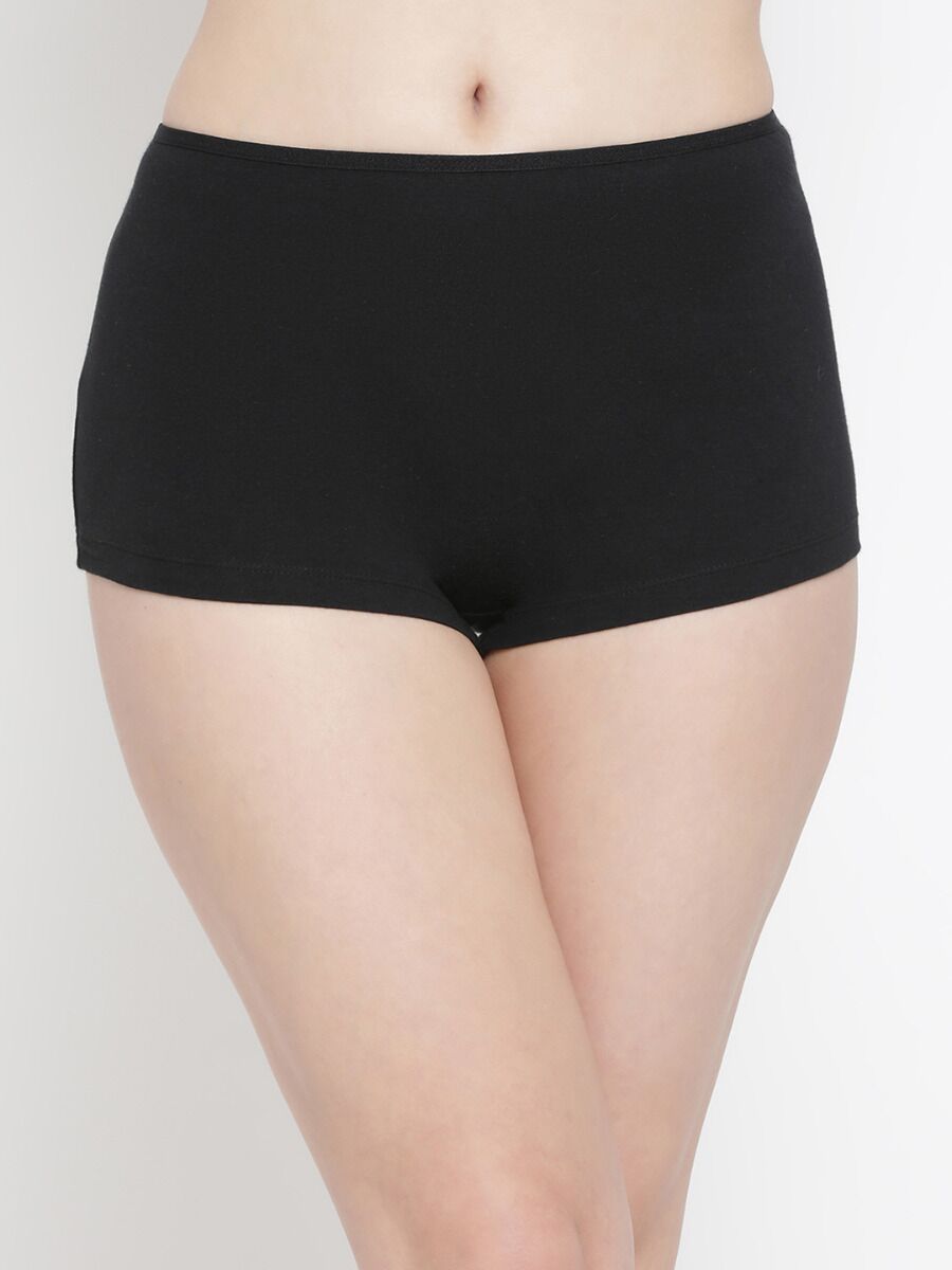 Softline 123 Outer Elastic Boyleg Shorts Assorted Colour Pack Of 2