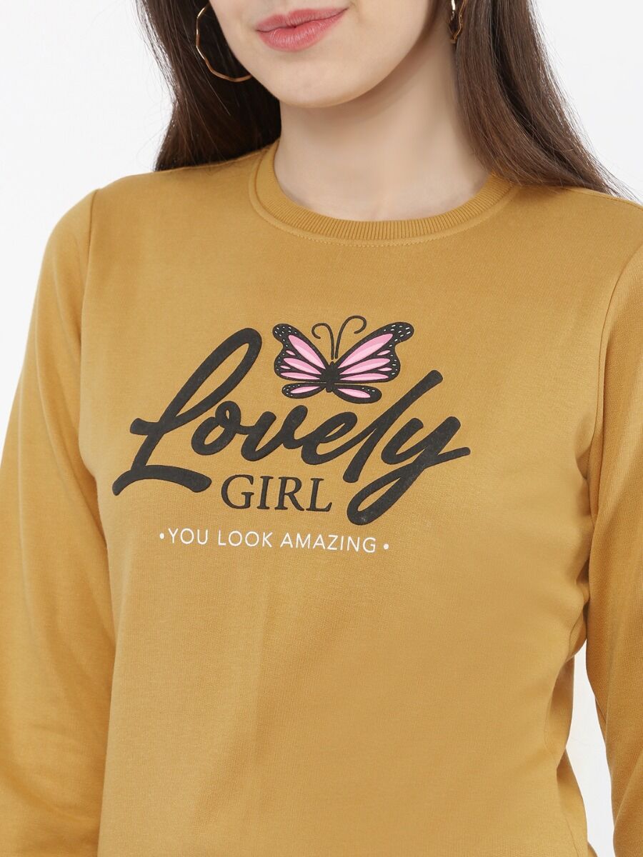 Softline SL3007 Women's Printed Sweatshirt Pack Of 1