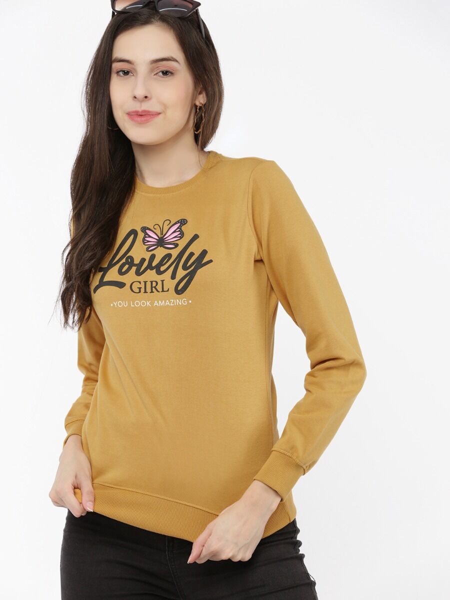 Softline SL3007 Women's Printed Sweatshirt Pack Of 1