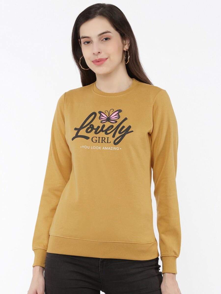 Softline SL3007 Women's Printed Sweatshirt Pack Of 1