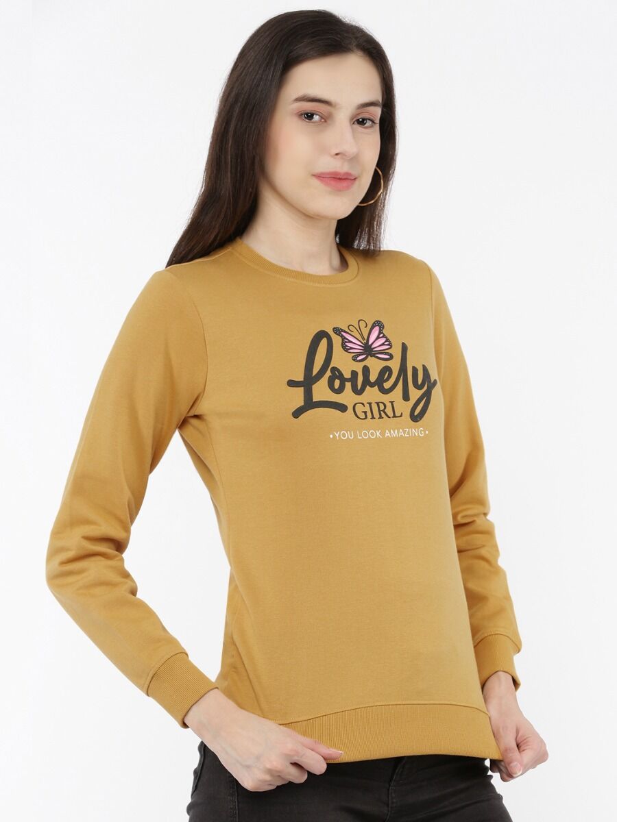 Softline SL3007 Women's Printed Sweatshirt Pack Of 1