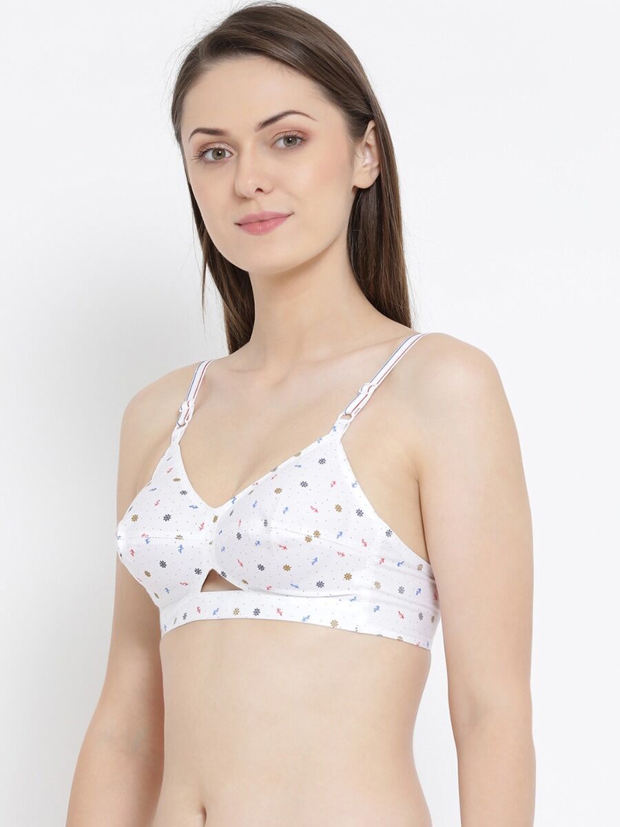 Softline Saloni Regular Cotton Comfort Bra White Pack Of 1