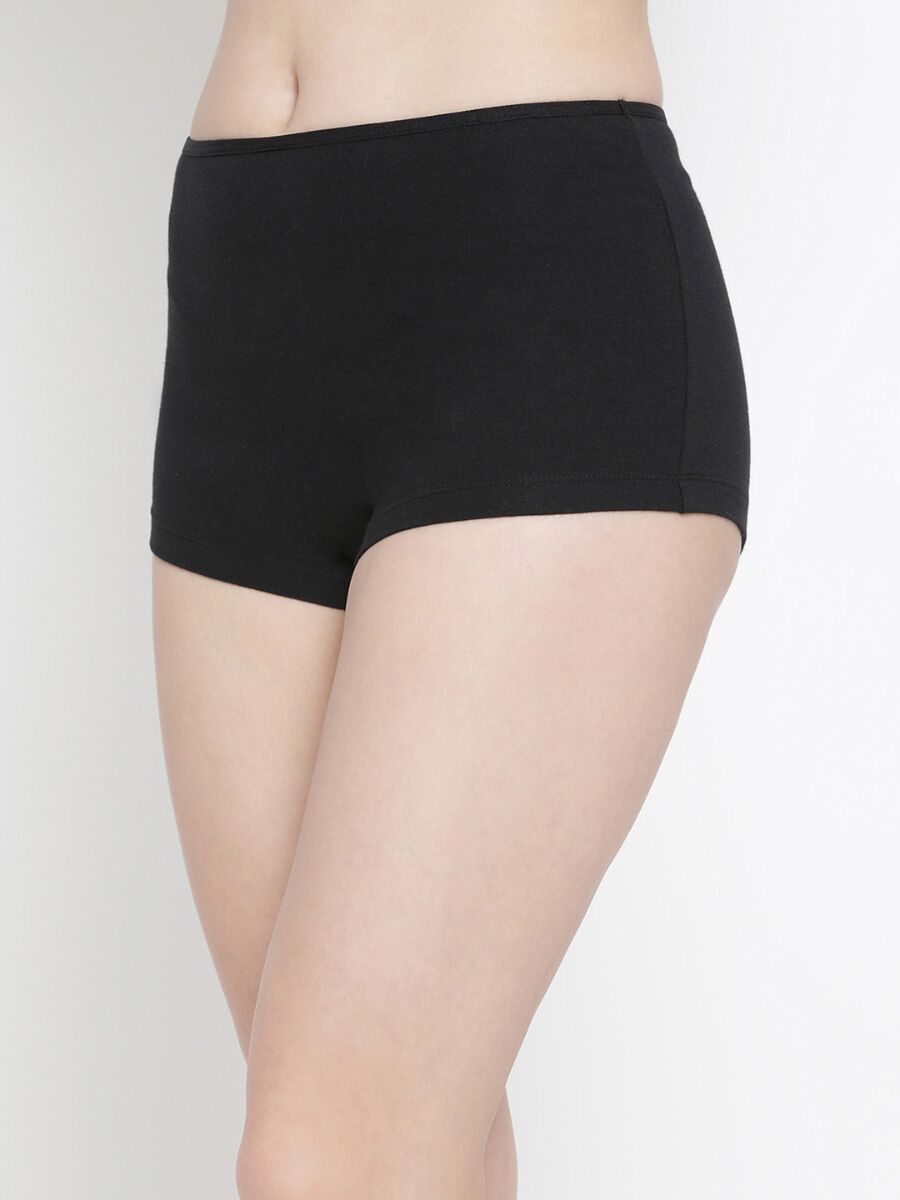 Softline 123 Outer Elastic Boyleg Shorts Assorted Colour Pack Of 2