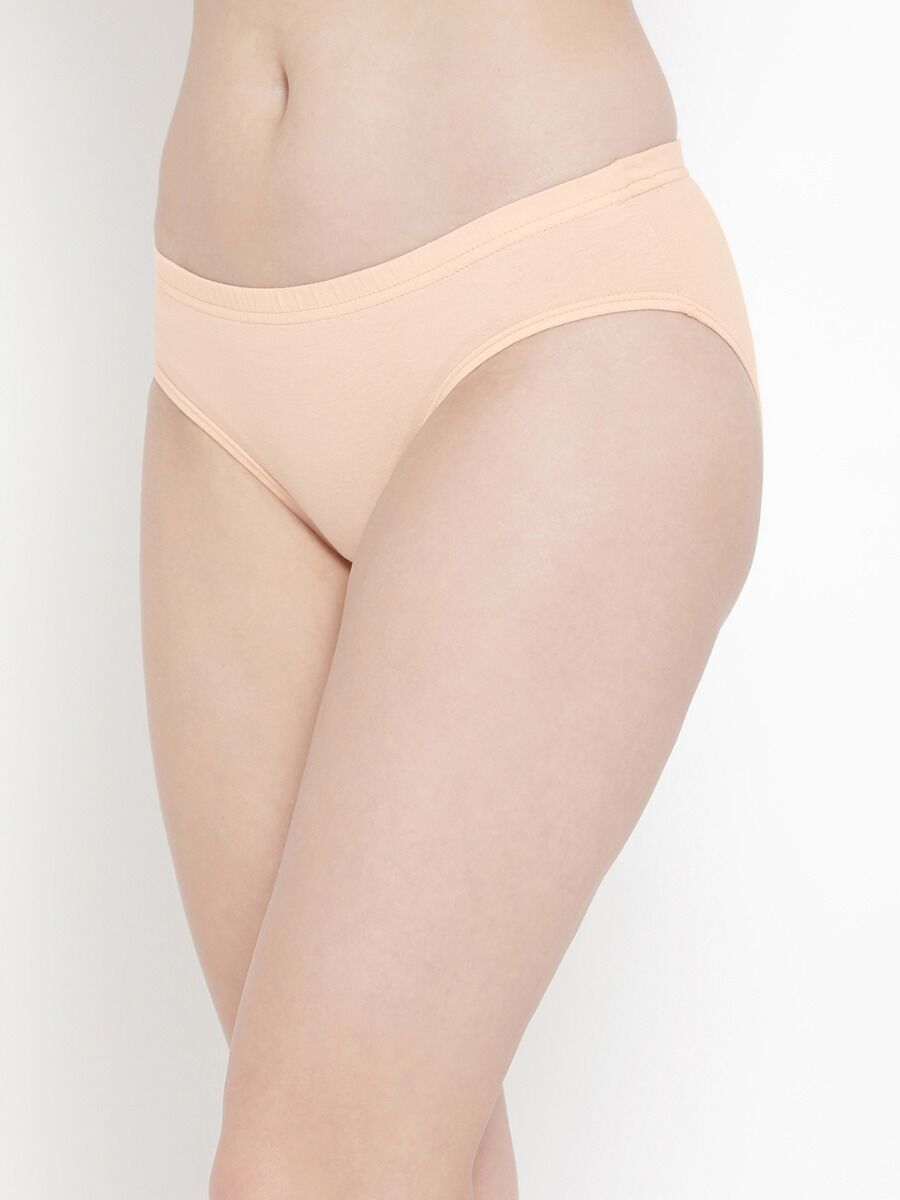 Softline 8300 Plain Light Inner Elastic Panty Assorted Print Pack Of 3