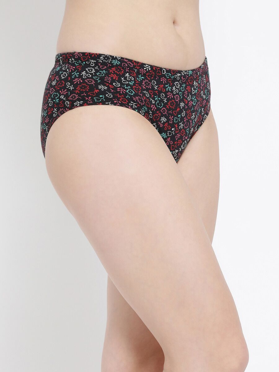 Softline 7500 Regular Inner Elastic Fit Panty Assorted Light Print Pack Of 3