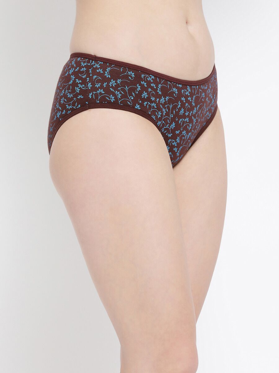 Softline 7400 Outer Elastic Folding Bikini Assorted Print Pack Of 3