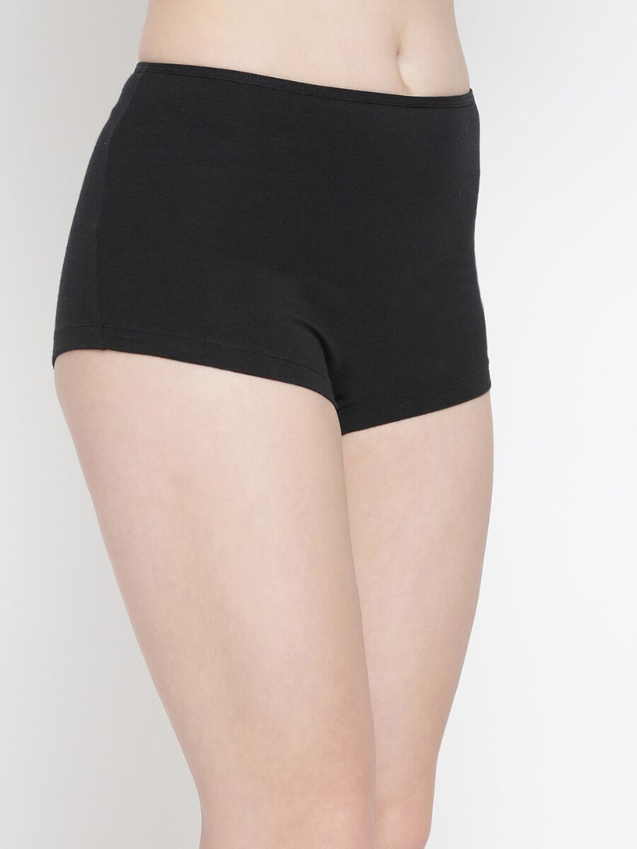 Softline 123 Outer Elastic Boyleg Shorts Assorted Colour Pack Of 2