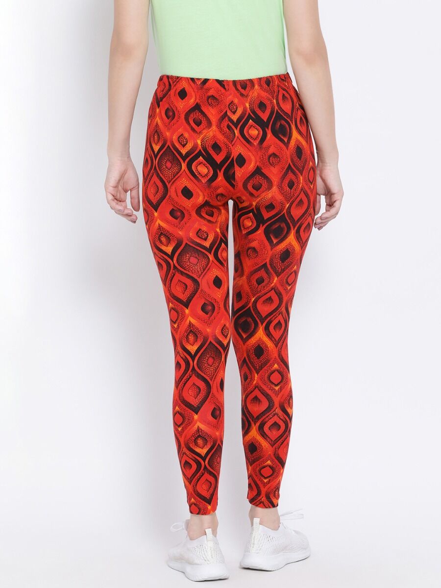 Softline 1004 Ankle Leggings Assorted Print Pack Of 1