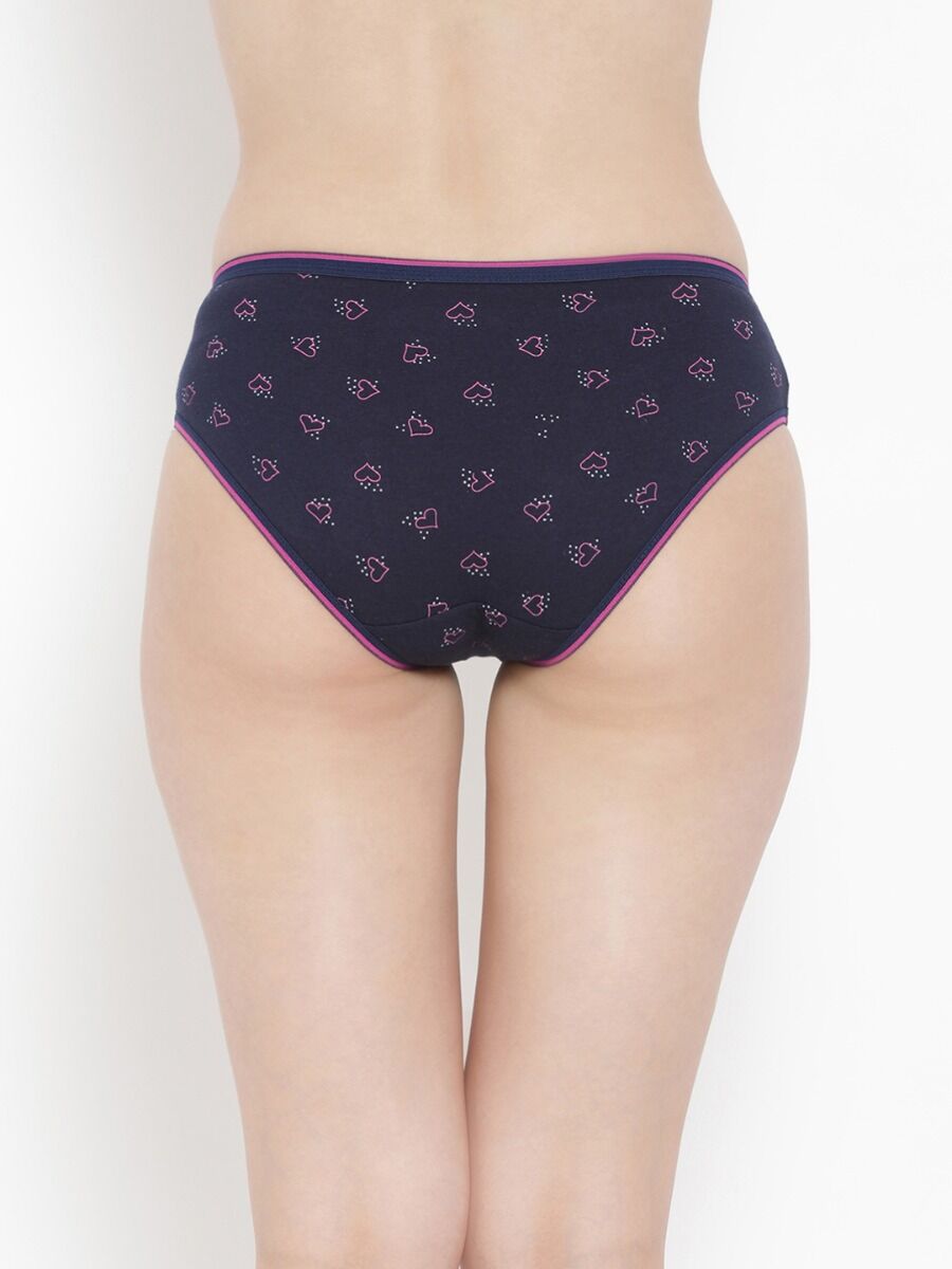 Softline 7800 Outer Elastic Fit Panty Assorted Dark Print Pack Of 3