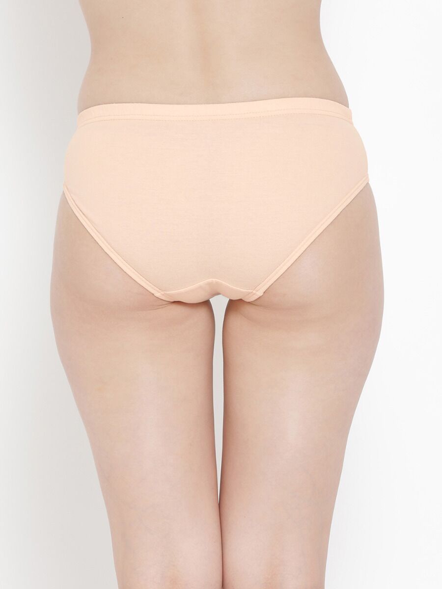 Softline 8300 Plain Light Inner Elastic Panty Assorted Print Pack Of 3