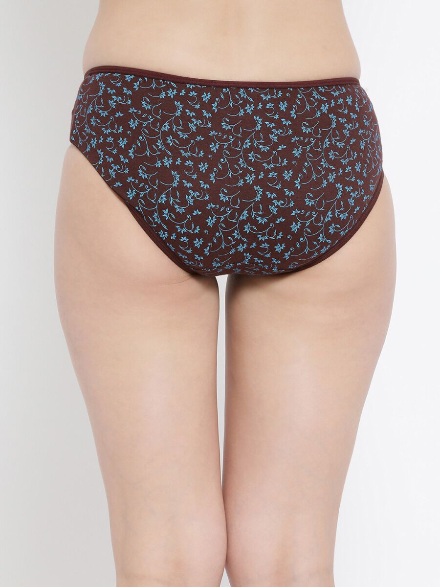 Softline 7400 Outer Elastic Folding Bikini Assorted Print Pack Of 3