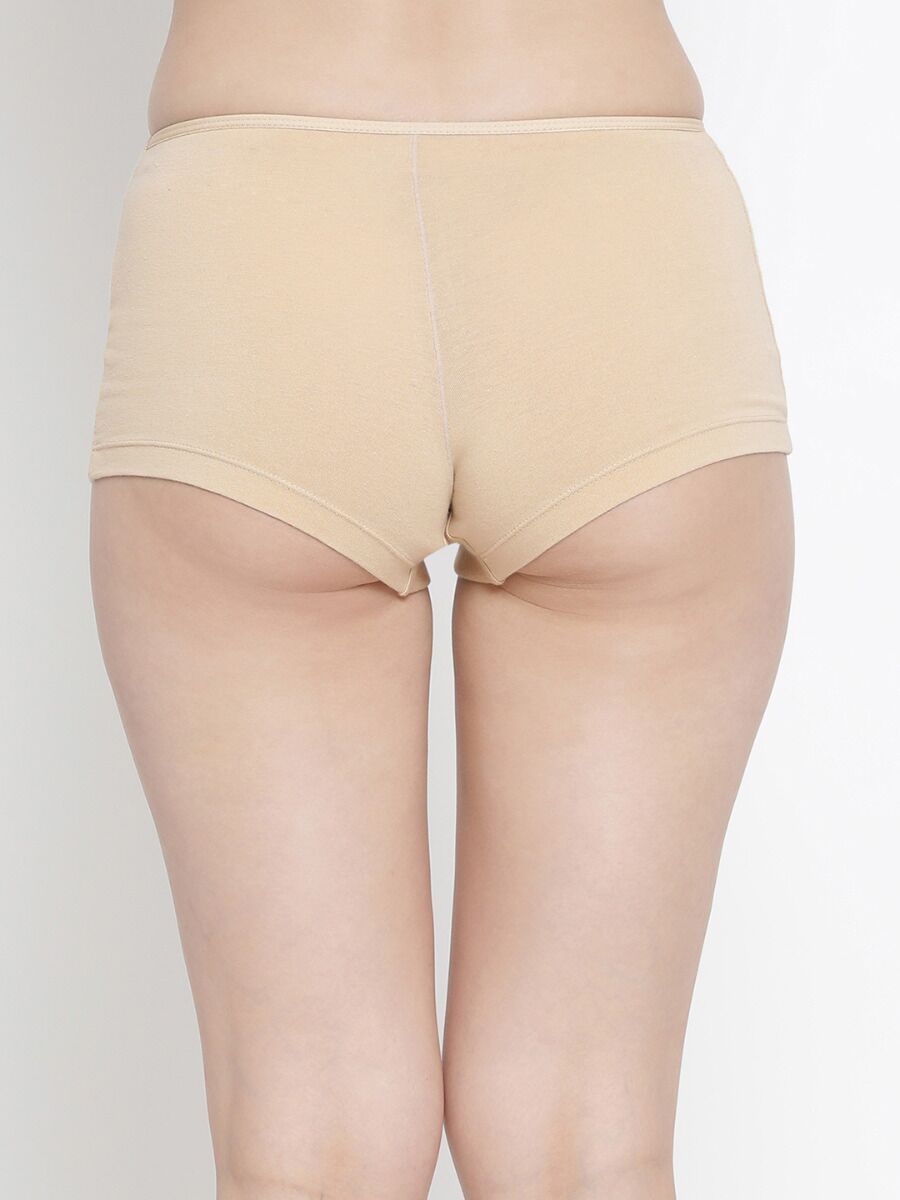 Softline 123 Outer Elastic Boyleg Shorts Assorted Colour Pack Of 2