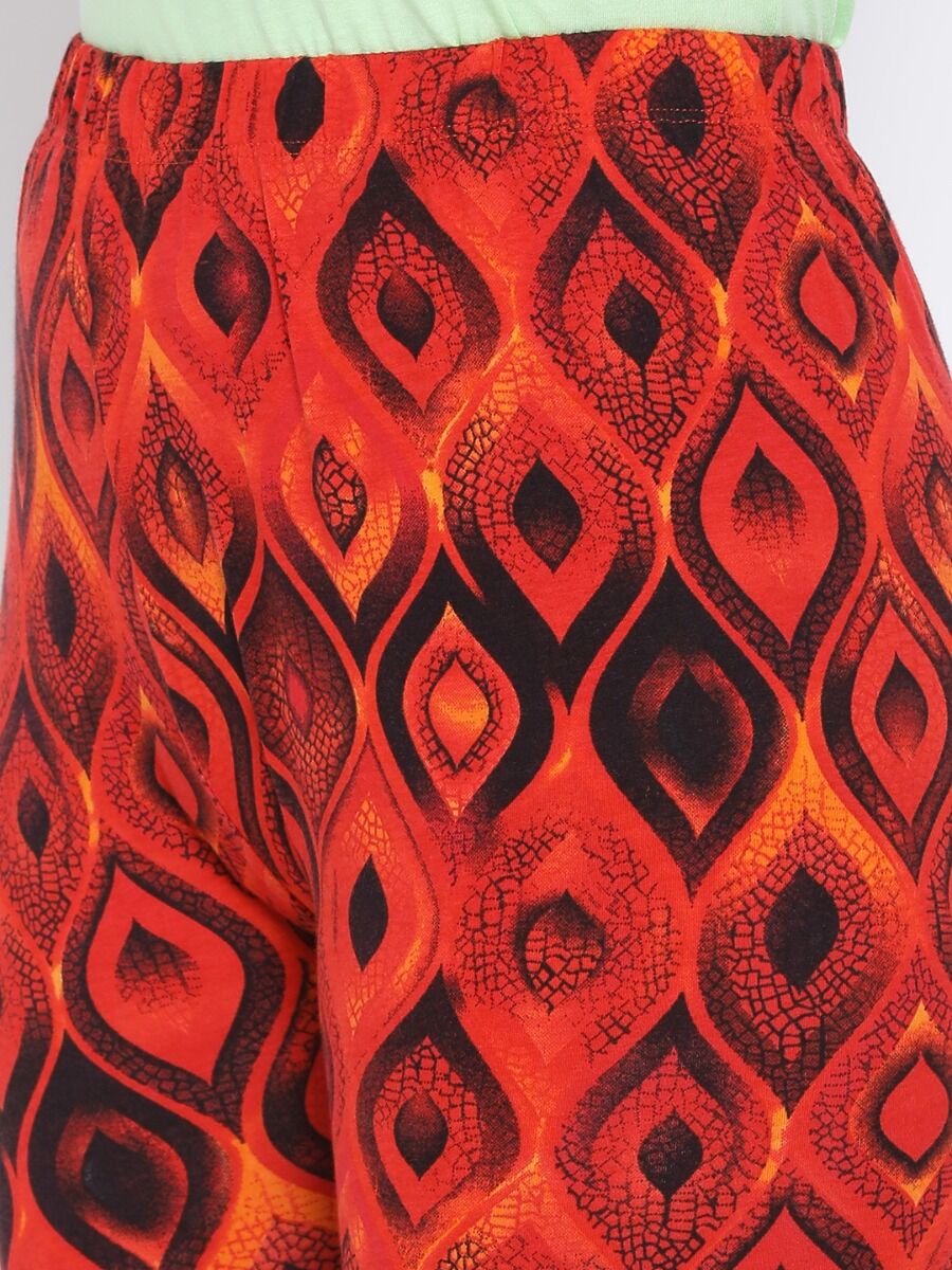 Softline 1004 Ankle Leggings Assorted Print Pack Of 1