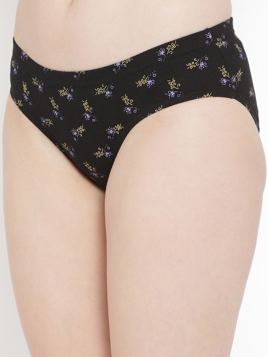 Softline 8000 Inner Elastic Fit Panty Assorted Print Pack Of 3