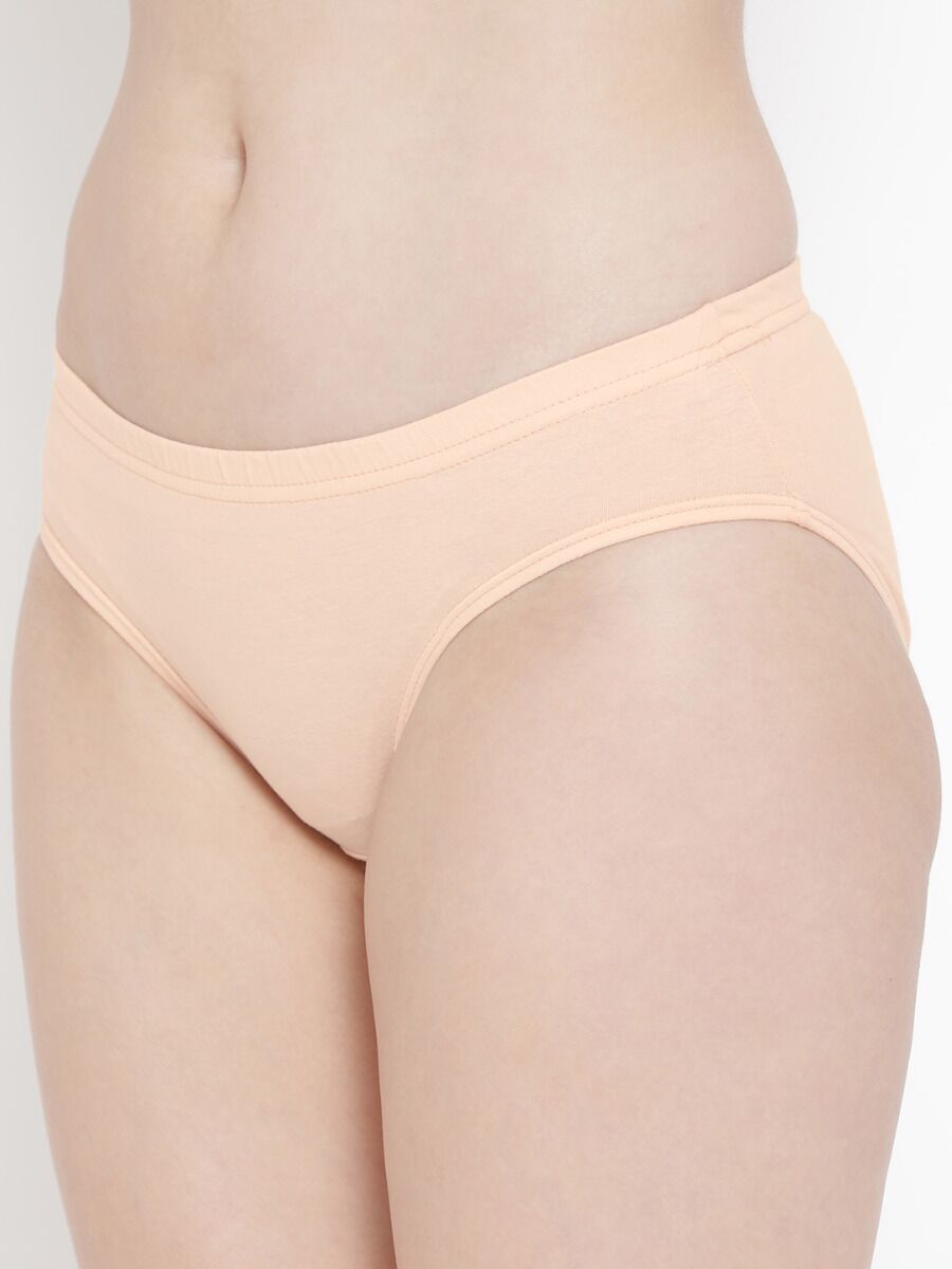 Softline 8300 Plain Light Inner Elastic Panty Assorted Print Pack Of 3