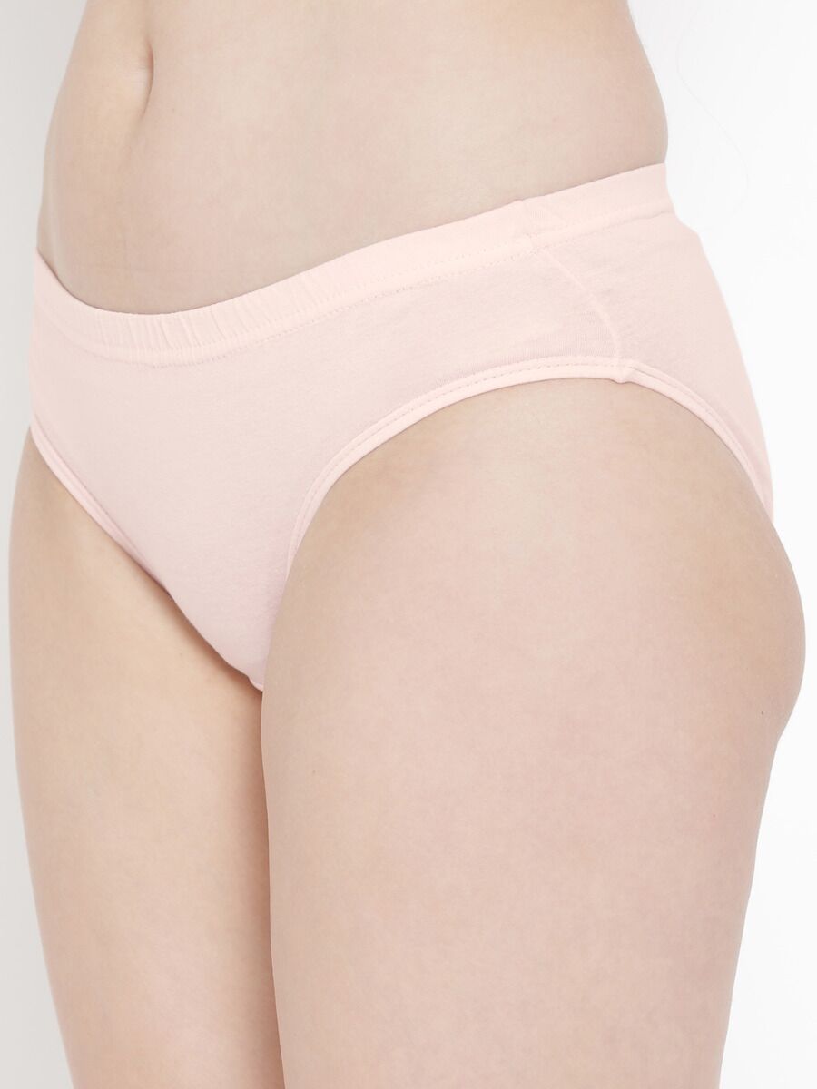 Softline 8300 Plain Light Inner Elastic Panty Assorted Print Pack Of 3