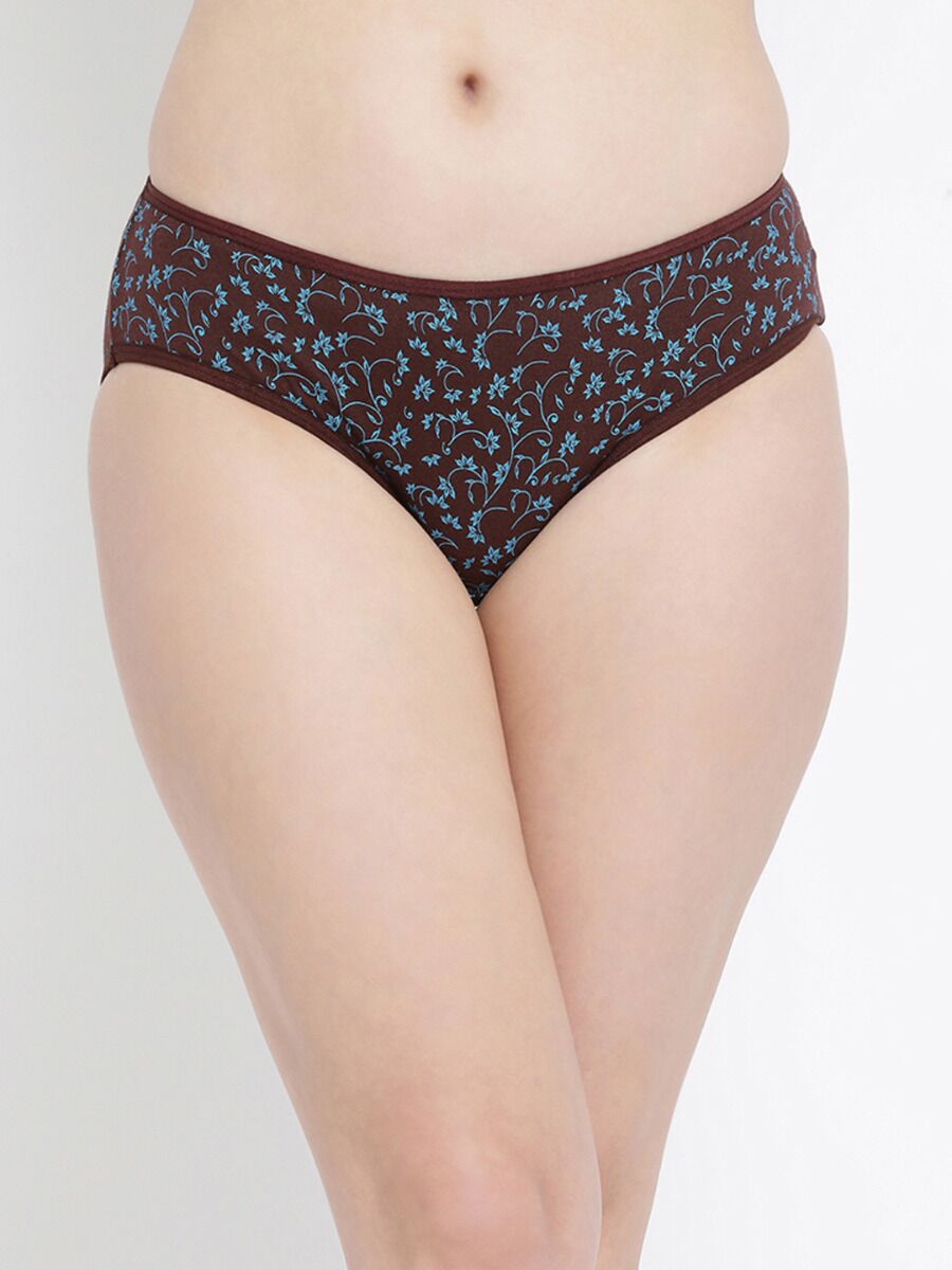 Softline 7400 Outer Elastic Folding Bikini Assorted Print Pack Of 3