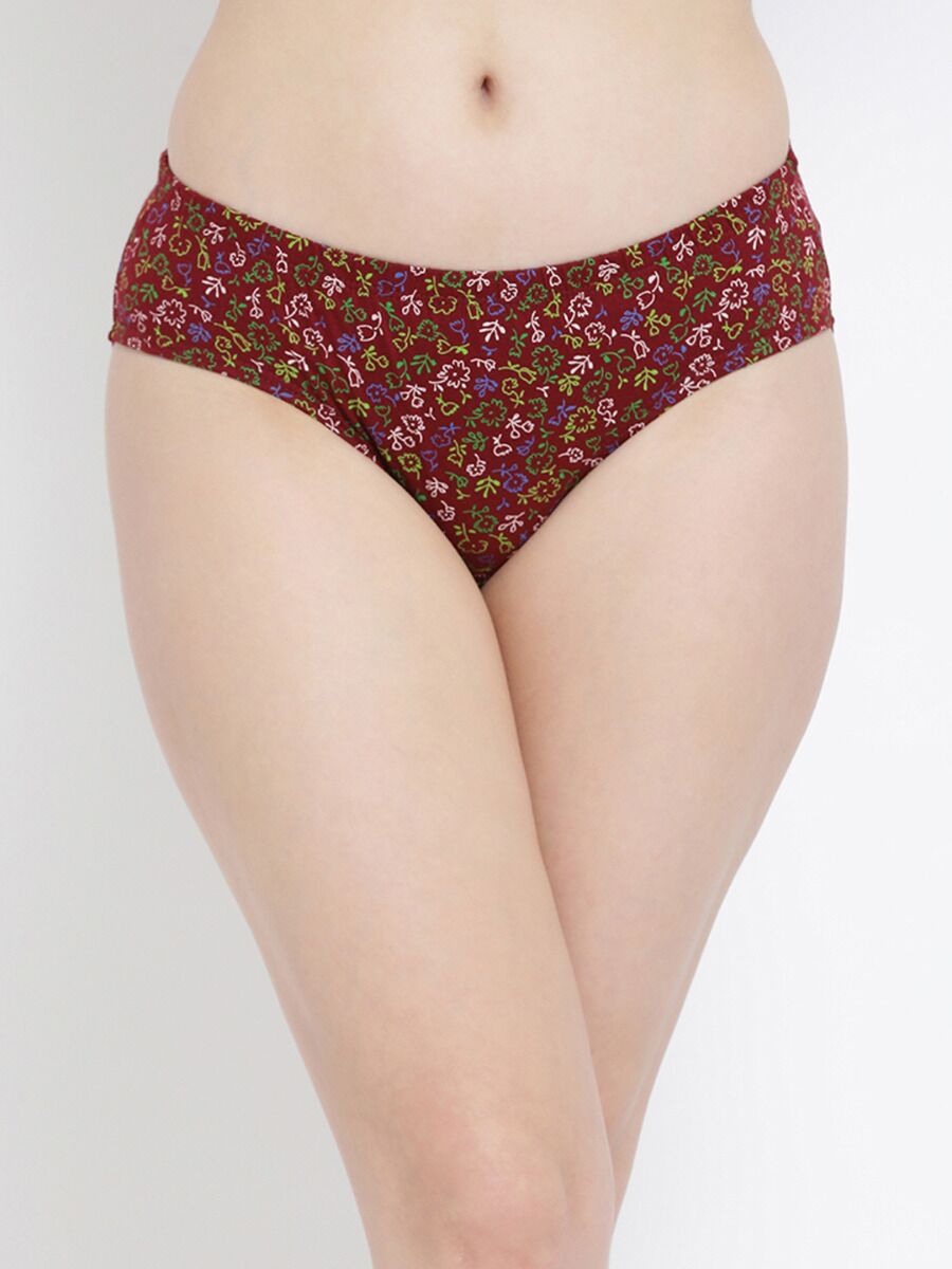 Softline 7500 Regular Inner Elastic Fit Panty Assorted Light Print Pack Of 3