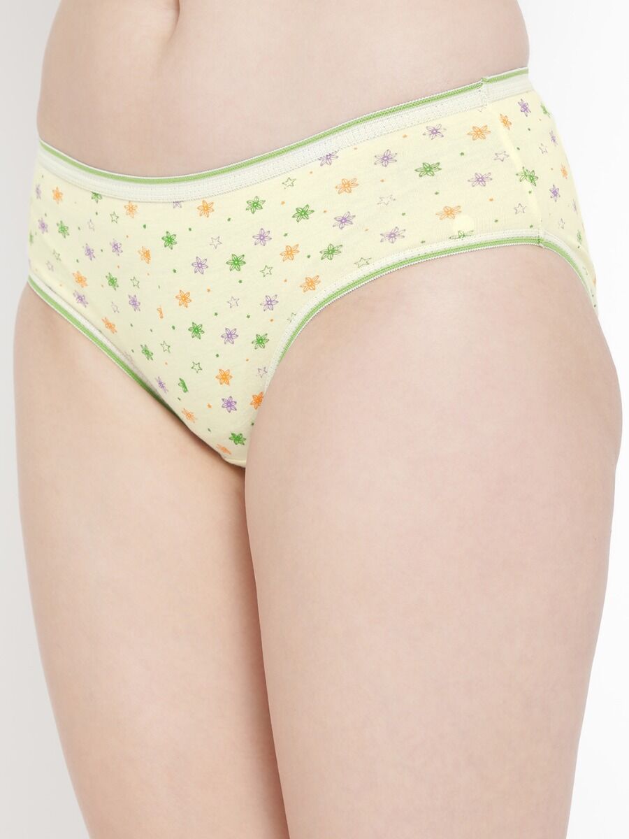 Softline 7700 Outer Elastic Panty Assorted Light Print Pack Of 3