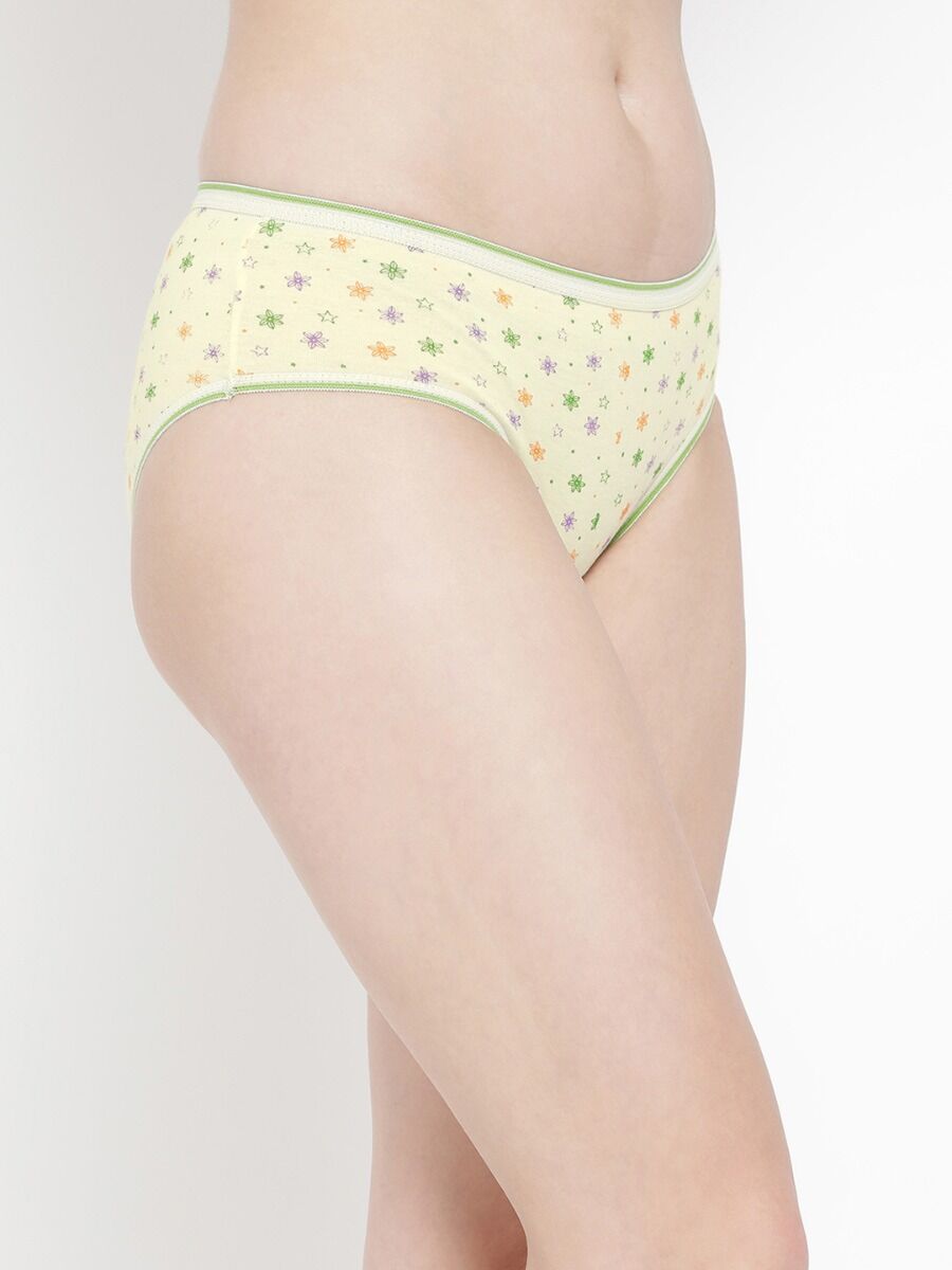 Softline 7700 Outer Elastic Panty Assorted Light Print Pack Of 3