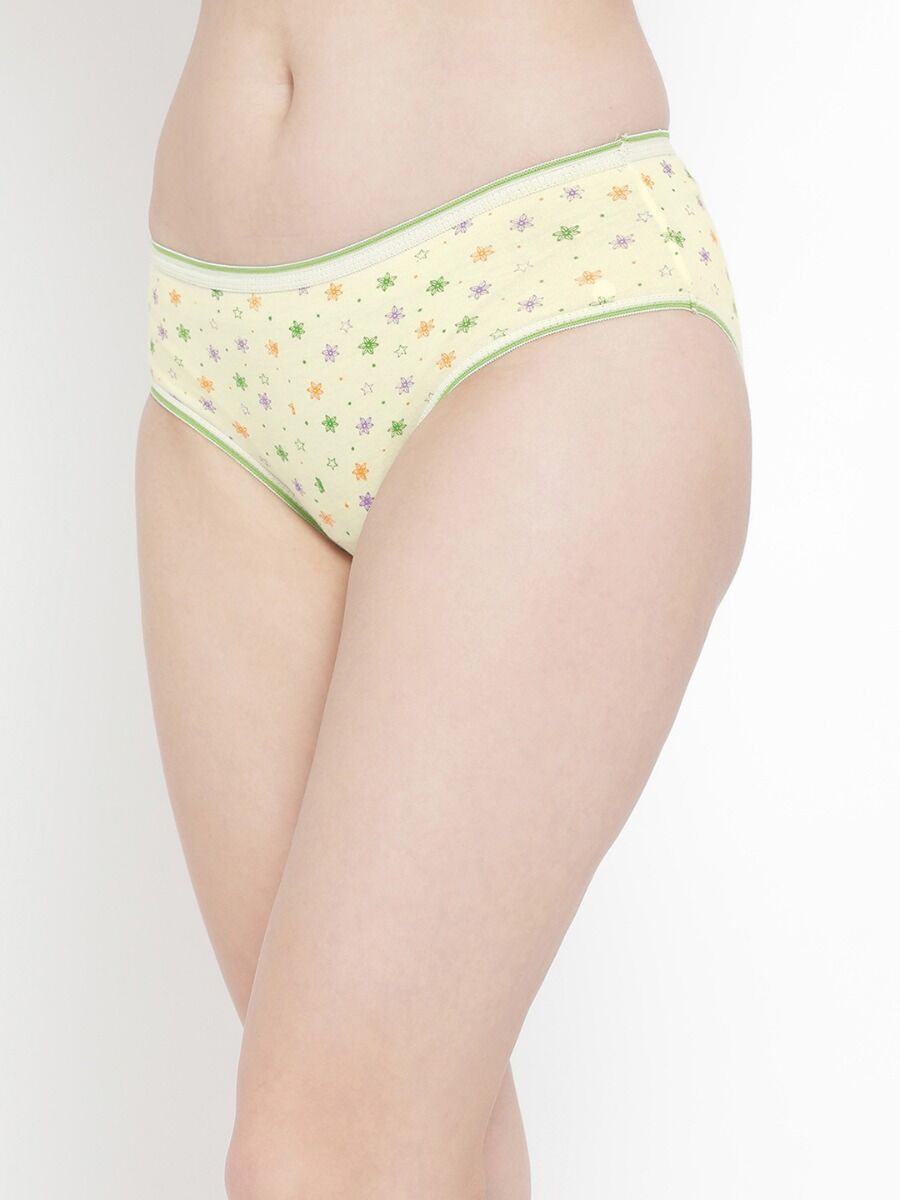 Softline 7700 Outer Elastic Panty Assorted Light Print Pack Of 3