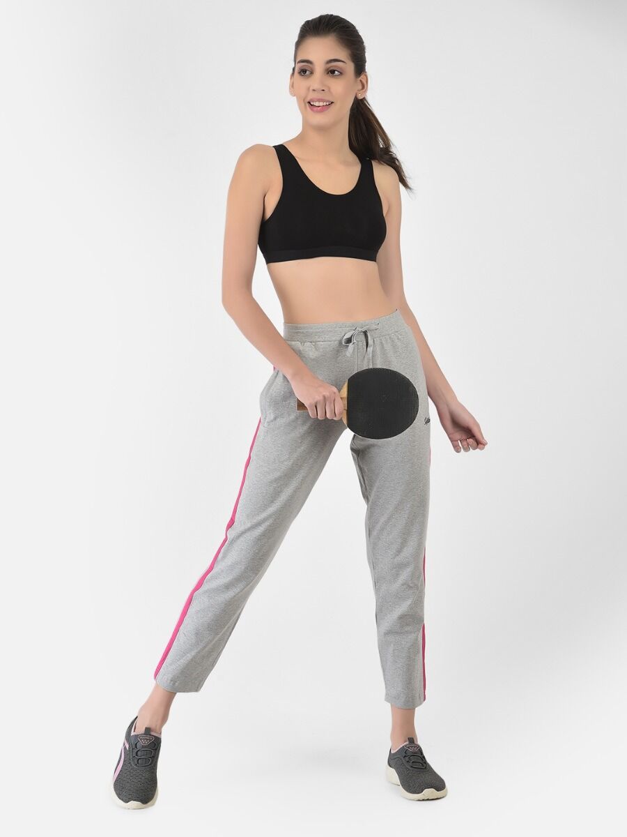 Softline Women's Non Padded Wire Free Sports T-Shirt Bra in Cotton Stretch Fabric with Full Cup Coverage, Broad Underband, Double Layered Cups, and Slip On Design