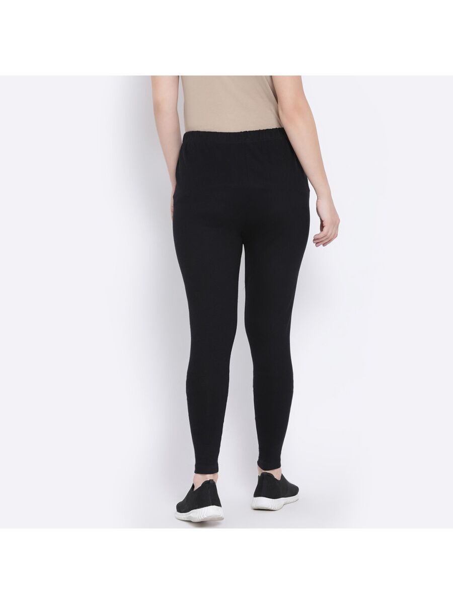 Softline 1011 Winter Leggings Black Pack Of 1