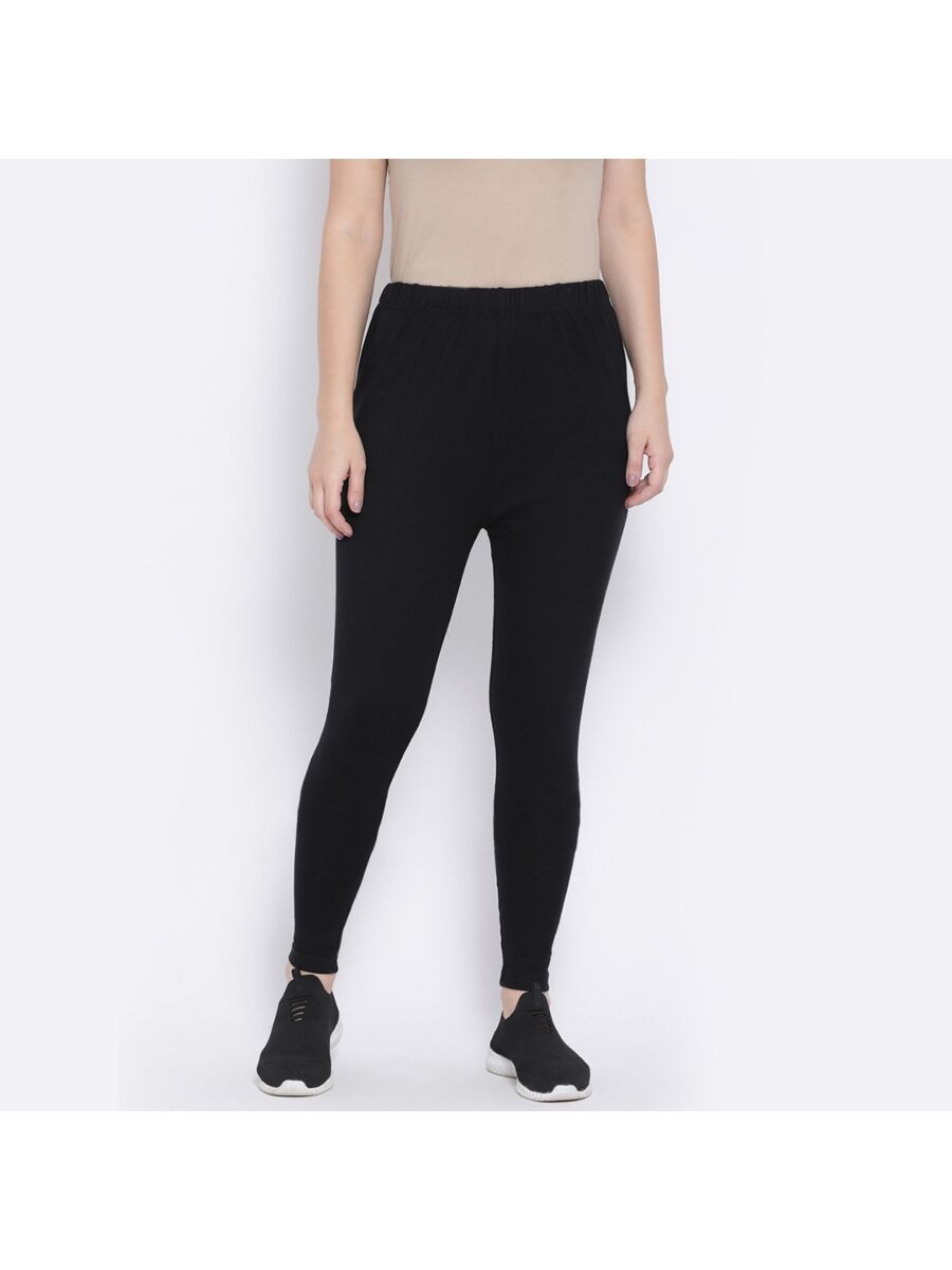 Softline 1011 Winter Leggings Black Pack Of 1
